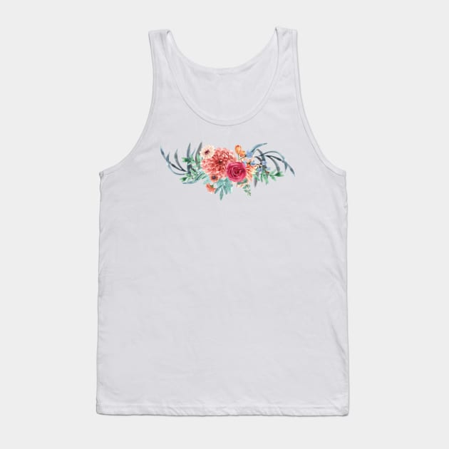 Vintage Snapdragons Tank Top by Coolthings